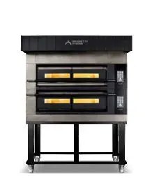Moretti Comp X100E/2/S Double-Deck Electric Oven On Stand 1