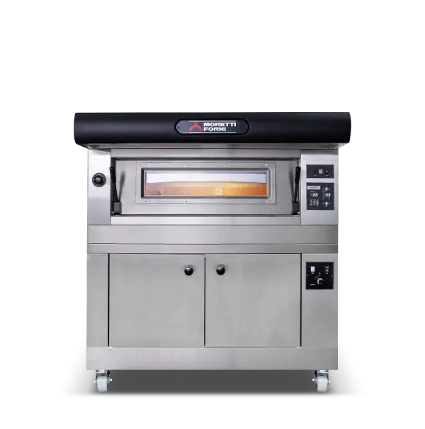 Moretti Forni Comp A/1/L Amalfi Single-Deck Gas Deck Oven With Prover Base – Model A 1