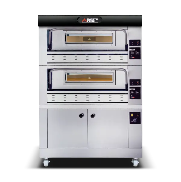 Moretti Forni Comp P110G A/2/P Dual-Deck Gas Oven With Integrated Proofer 1