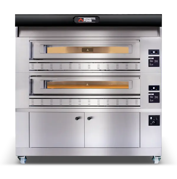 Moretti Forni Comp P150G A/2 Dual-Deck Electric Oven With Built-In Proofer 1