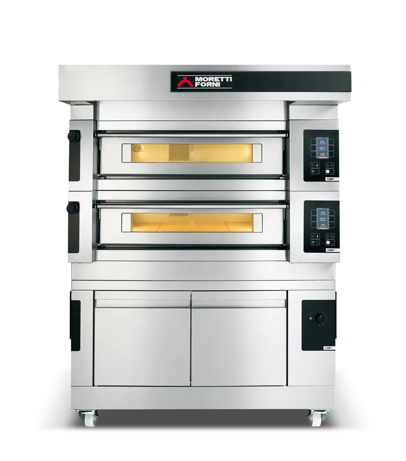 Moretti Forni Comp-S100E-2-L Dual-Deck Convection Oven Featuring Proofer Function 1
