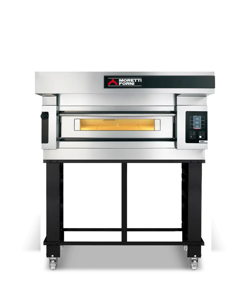 Moretti Forni Comp S50E/1A/S Compact Stand-Mounted Single-Deck Baking Oven 1