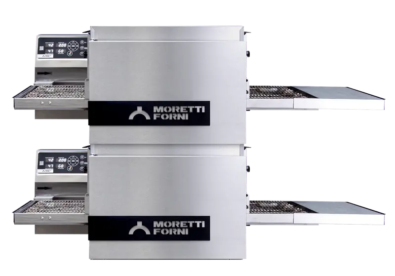 Moretti Forni T64E/2 Benchtop Dual-Deck Electric Conveyor Oven 1