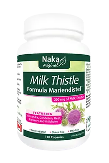 Naka Milk Thistle Extract – Liver Support Formula, 100 Capsules 1