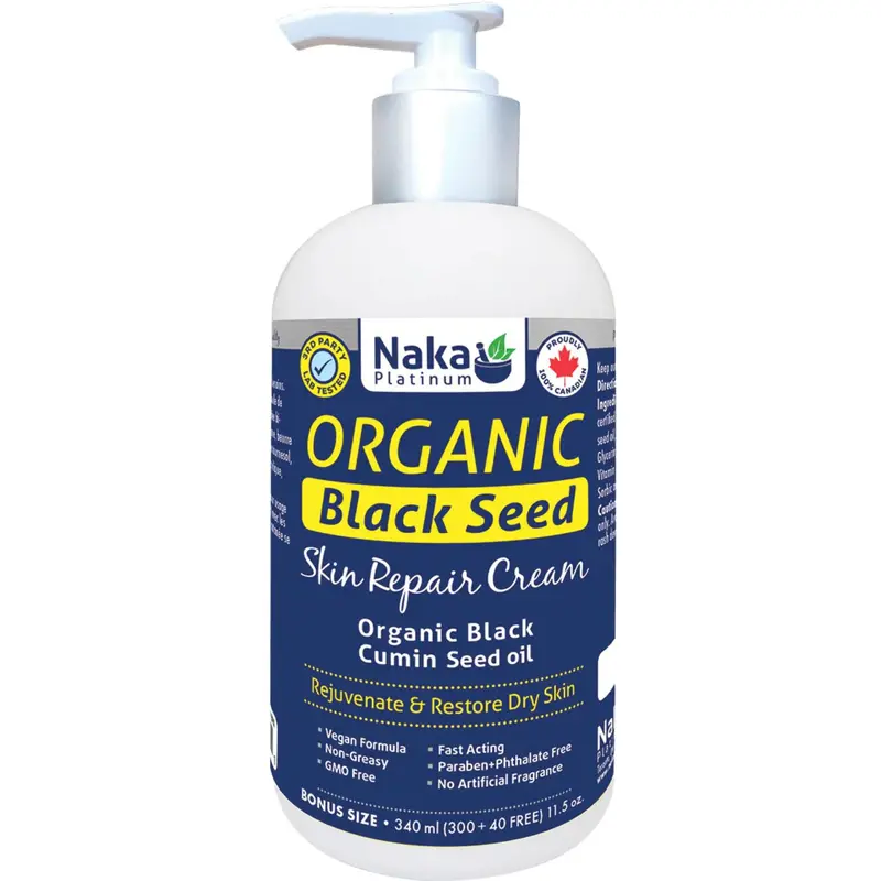 Naka Organic Black Seed Oil Facial Cream – 340Ml 1