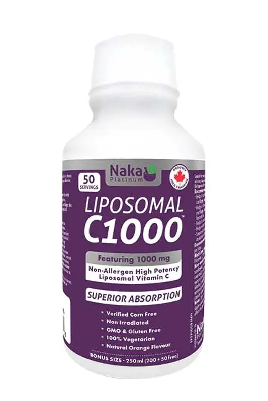 Naka Platinum Liposomal Vitamin C 1000Mg – 250Ml Liquid 1