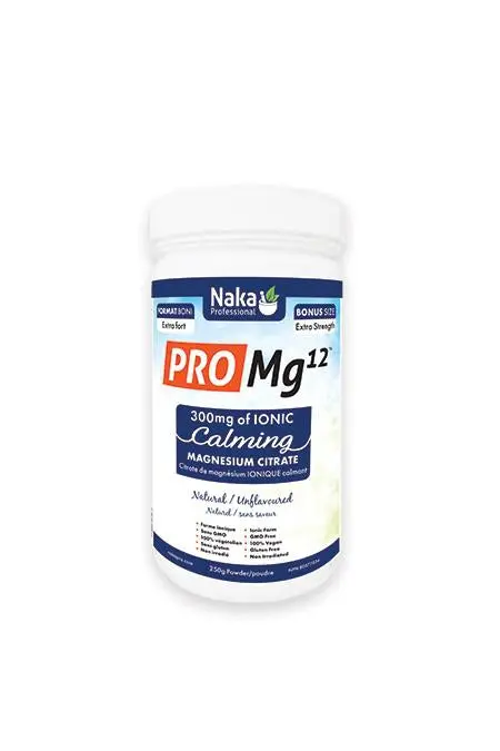 Naka Pro Mg12 Calming Magnesium Citrate Powder – 250 G 1