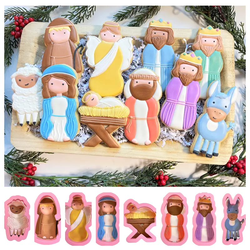 Nativity Scene Cookie Cutter Bundle 1