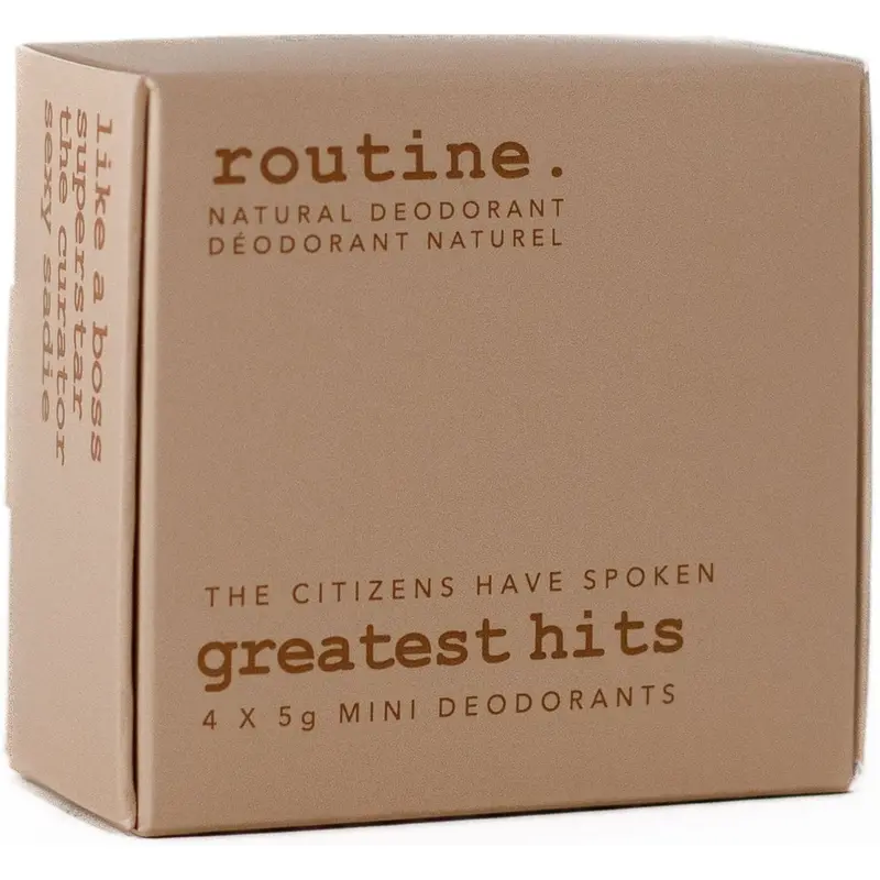 Natural Deodorant Mini Sampler Kit – 4 X 5G Varieties 1