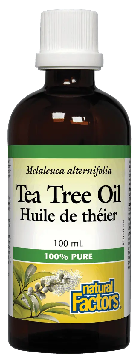 Natural Factors 100% Pure Tea Tree Oil – 100 Ml 1