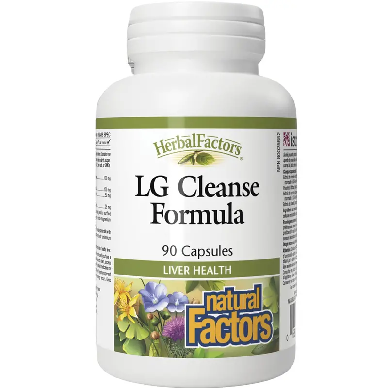 Natural Factors Lg Cleanse Detox Support Formula – 90 Capsules 1
