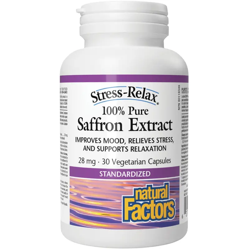 Natural Factors Pure Saffron Extract – 28Mg Per Capsule, 30 Vegetarian Capsules 1