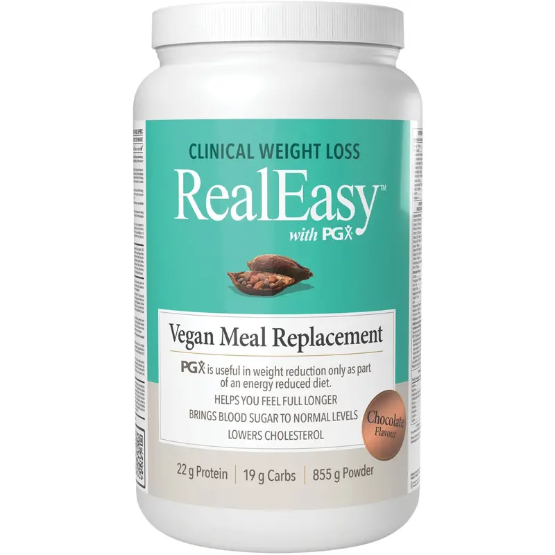 Natural Factors Vegan Realeasy Pgx Meal Replacement – Chocolate Flavor, 855 G 1