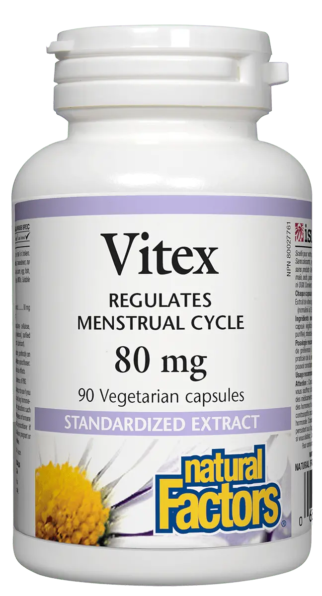 Natural Factors Vitex (Chasteberry) – Hormonal Balance Supplement For Women, 90 Capsules 1