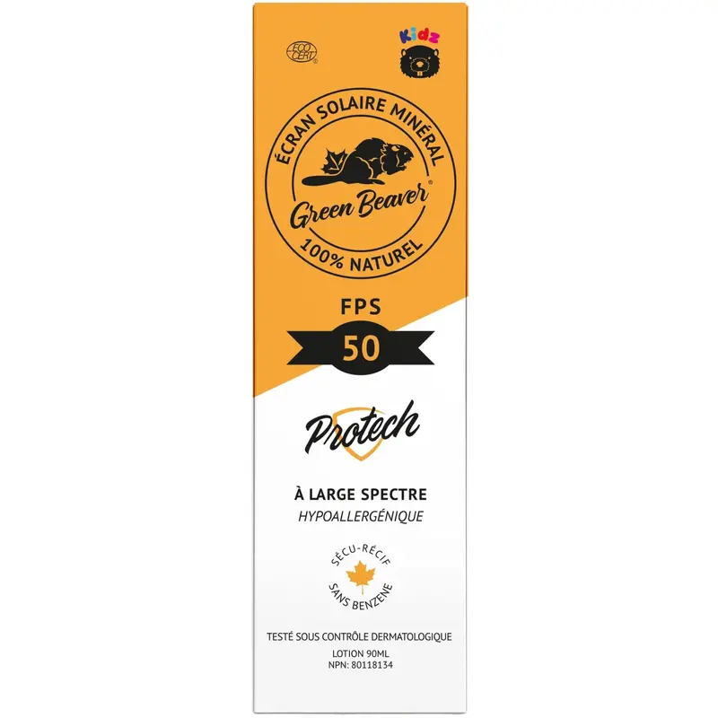 Natural Mineral Sunscreen Protech Spf 50 For Kids – 90Ml 1