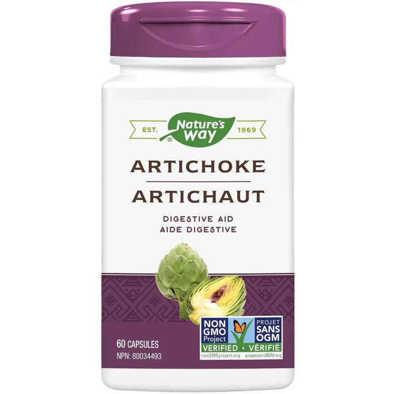 Nature'S Way Artichoke Extract Capsules – 60 Count 1