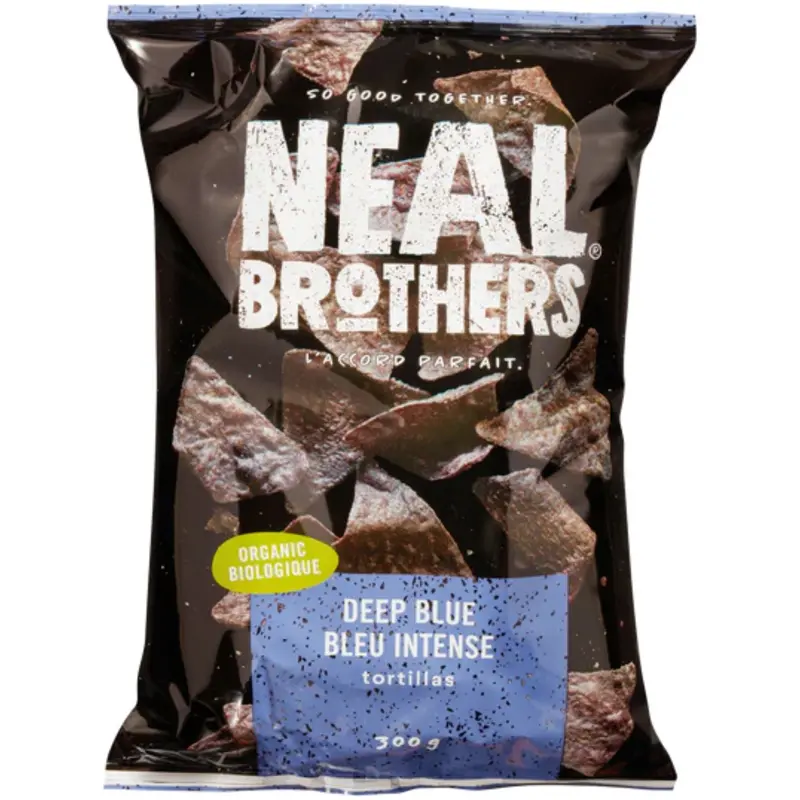 Neal Brothers Organic Blue Corn Tortilla Chips – 300 G 1