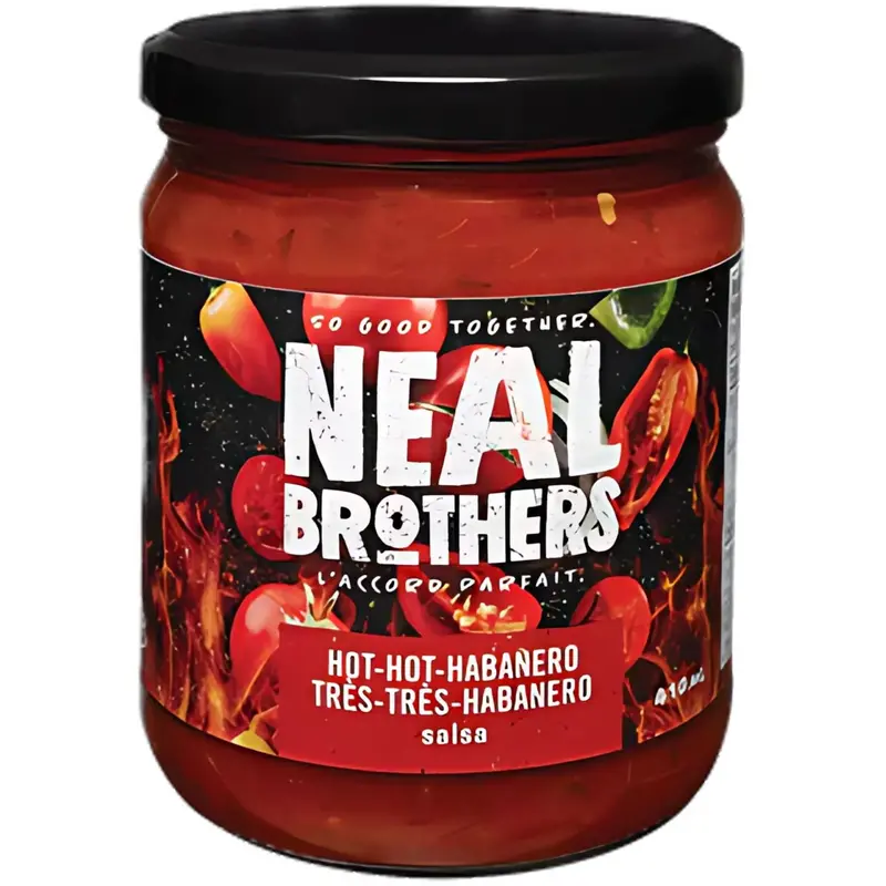 Neal Brothers Organic Habanero Hot Tomato Salsa – 410 Ml 1