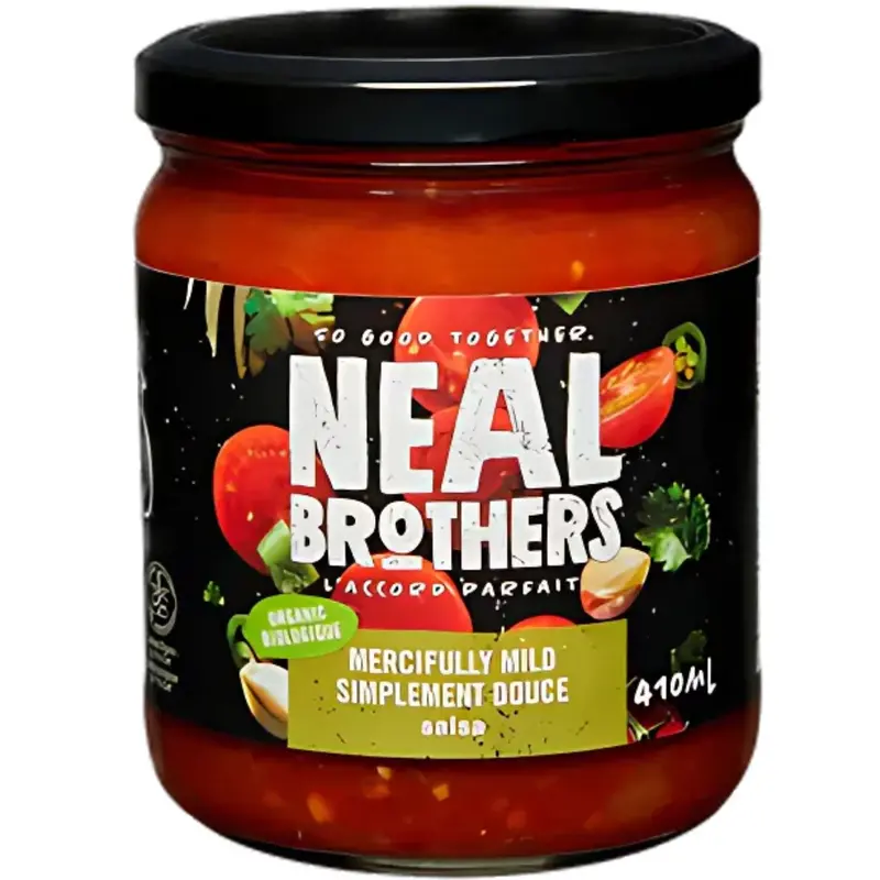 Neal Brothers Organic Mild Tomato Salsa – 410 Ml 1