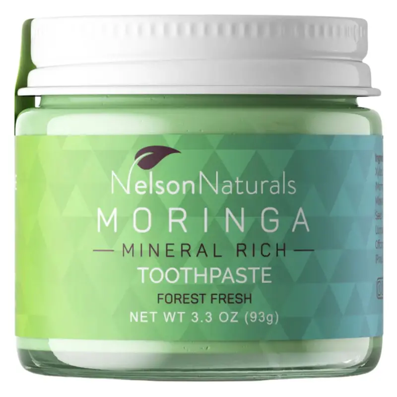 Nelson Naturals Moringa Mineral Toothpaste – Forest Fresh Flavor, 93G Natural Oral Care 1