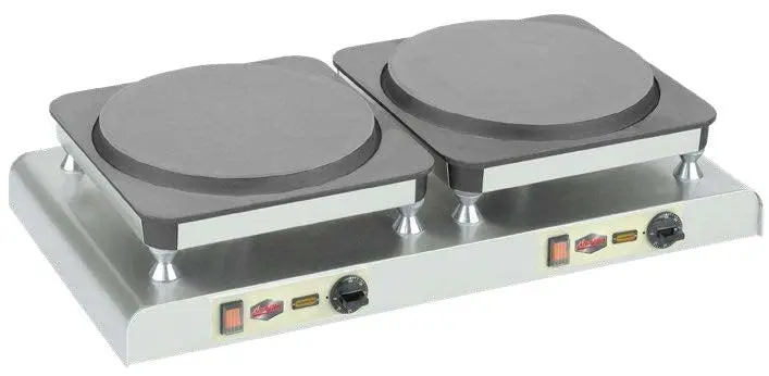 Neumärker Nee-12-40920 Heavy-Duty Crêpe Griddle – Commercial-Grade Flat Plate 1