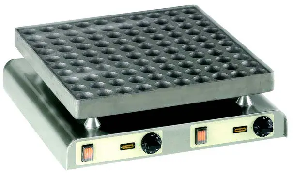 Neumärker Nee-12-40930 Electric Poffertje Grill – Compact Dual-Plate Unit 1