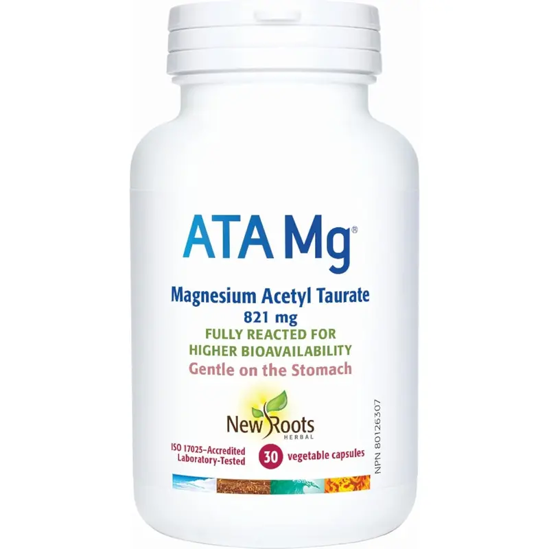 New Roots Acetyl Taurate Magnesium (Ata-Mg), 30 Capsules 1