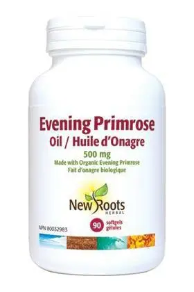 New Roots Evening Primrose Oil 500 Mg – 90 Softgels 1