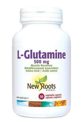 New Roots L-Glutamine 500 Mg – 120 Capsules 1