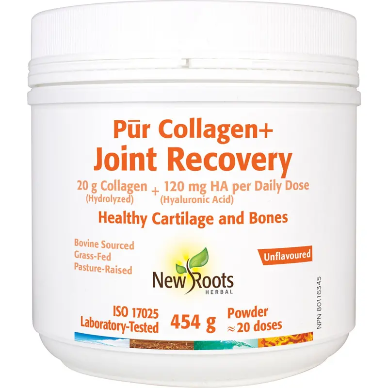 New Roots Purcollagen+ Joint Recovery Powder – 454G Hydrolyzed Collagen Blend 1