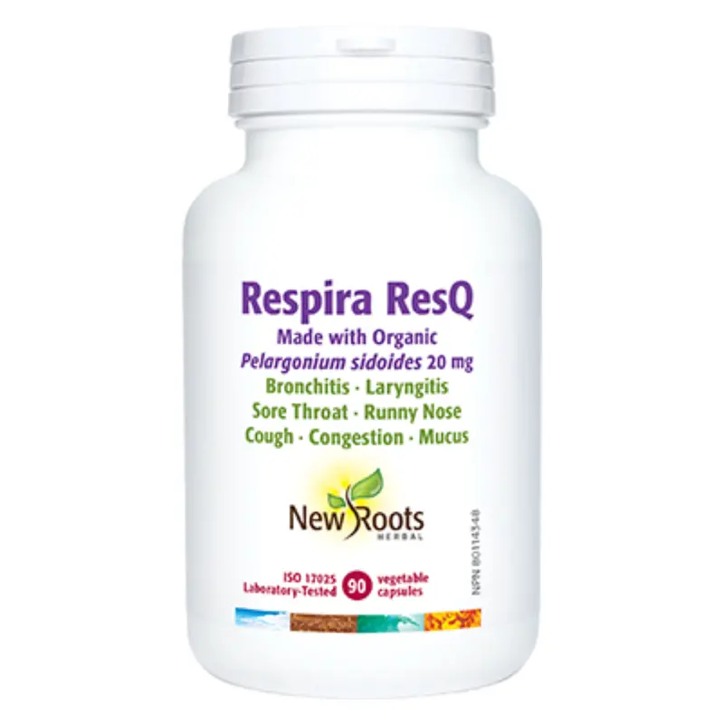 New Roots Respira Resq Respiratory Support – 90 Capsules 1