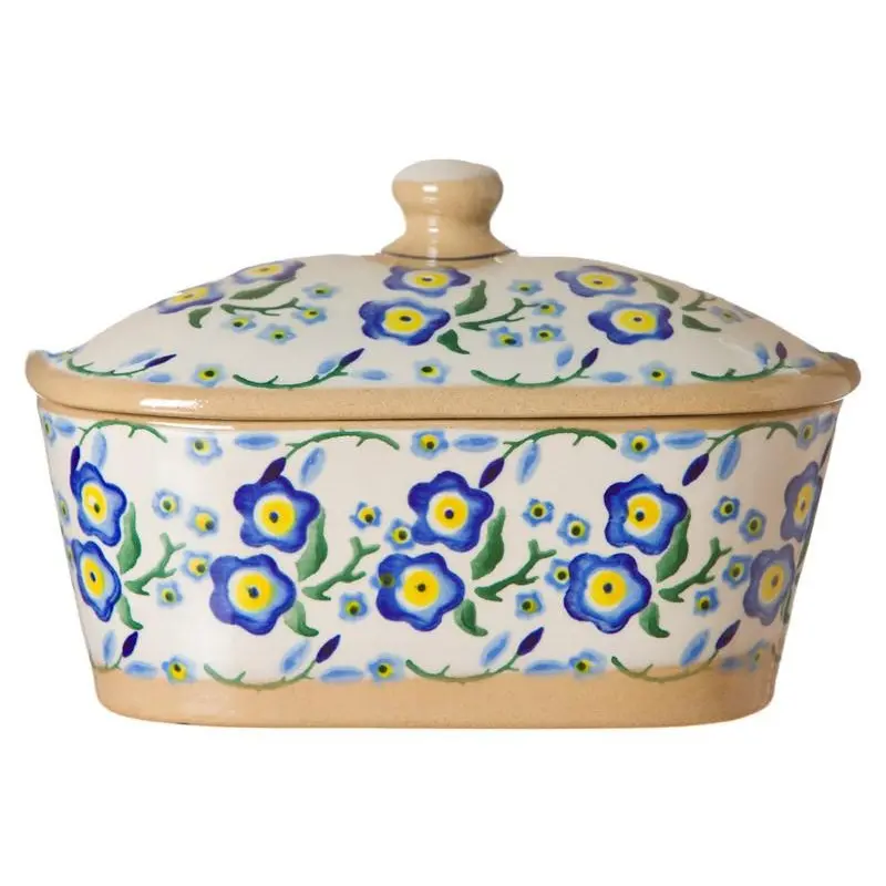 Nicholas Mosse Forget Me Not Covered Butter Keeper 1
