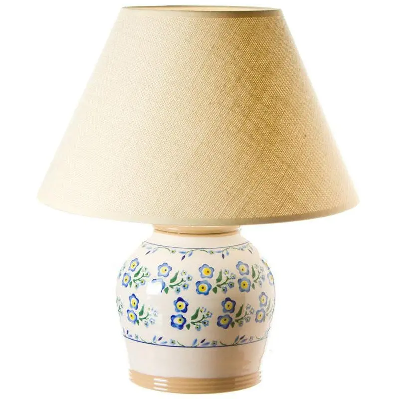Nicholas Mosse Forget Me Not Table Lamp – 7-Inch With Shade 1
