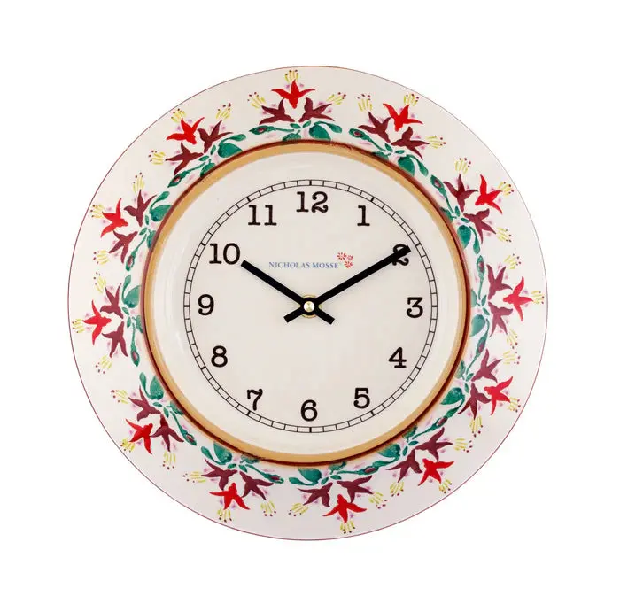 Nicholas Mosse Fuchsia Large Wall Clock 1