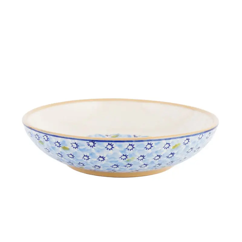 Nicholas Mosse Lawn Light Blue Everyday Bowl – Handcrafted Irish Stoneware 1