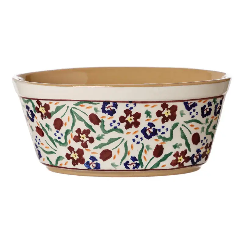 Nicholas Mosse Wild Flower Meadow Small Oval Pie Dish – Individual Piece 1