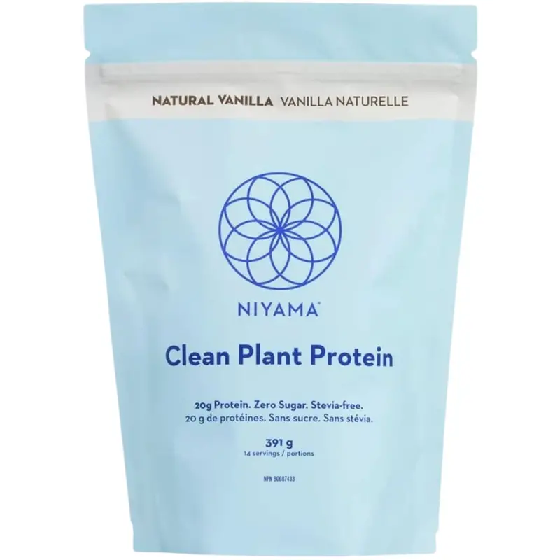 Niyama Clean Vanilla Plant-Based Protein Powder – 391 G (14 Servings) 1