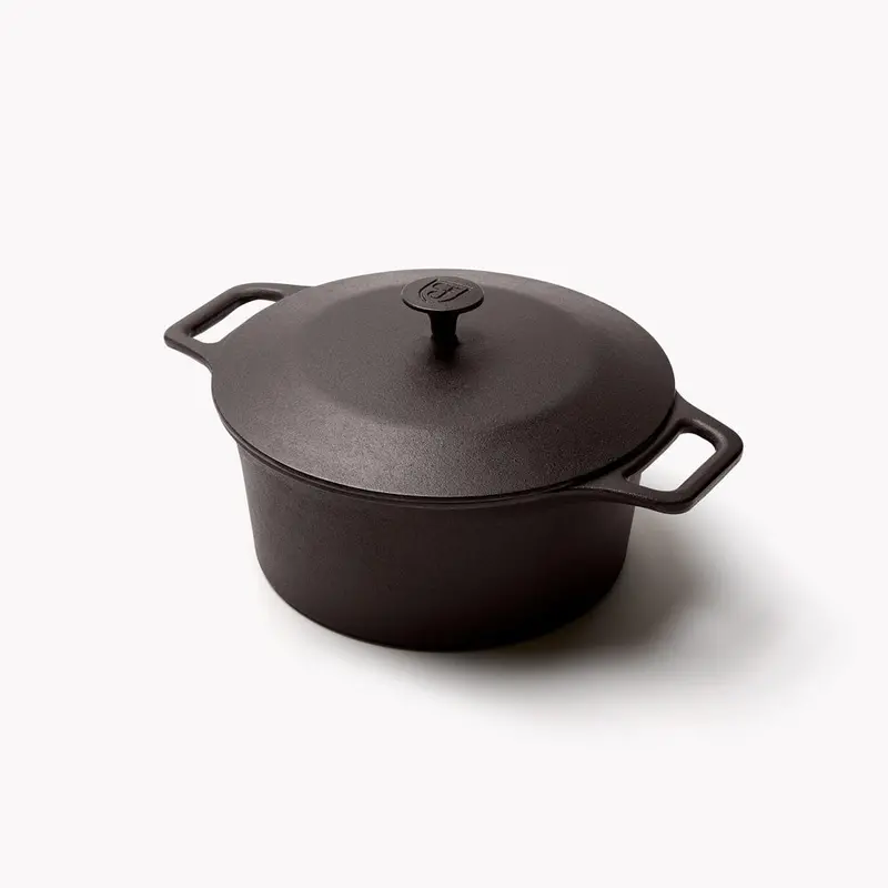 No. 8 Enameled Cast Iron Dutch Oven – Medium Size 1