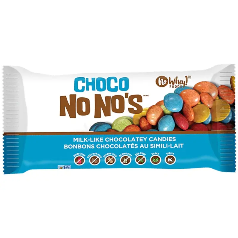 No Whey Foods Choco No No'S – Vegan Chocolate Candies, 46G Dairy-Free Treat 1