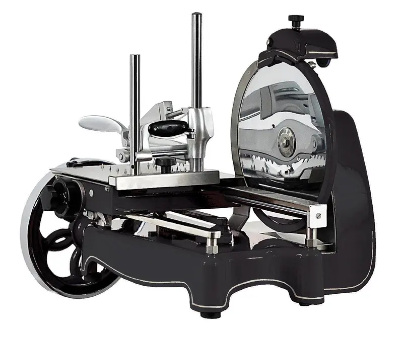 Noaw Ns300Mb Retro-Design Black Flywheel Slicer – Manual Operation 1