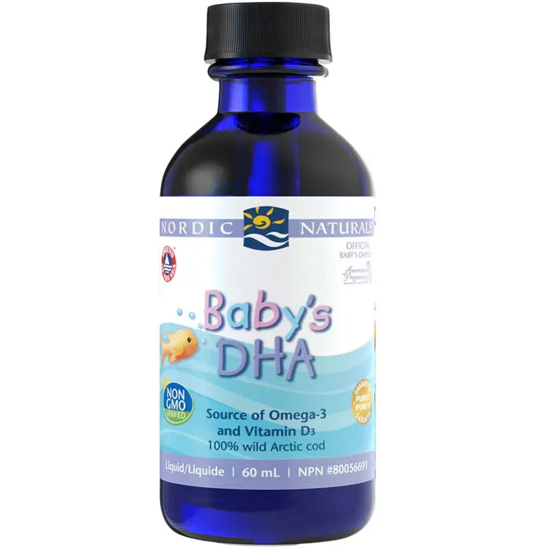 Nordic Naturals Baby'S Dha Liquid Omega-3 – 60 Ml Bottle 1