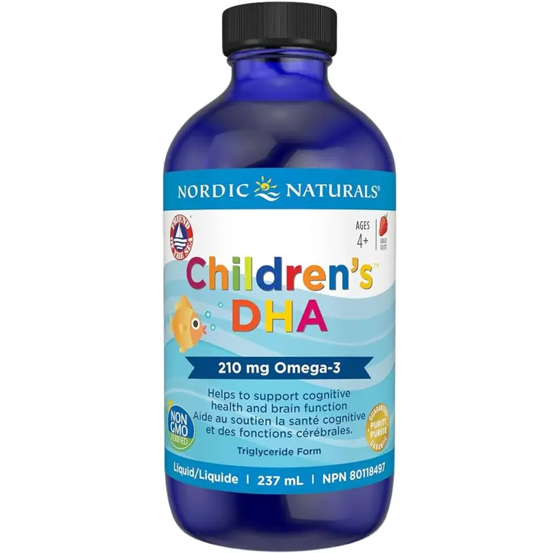Nordic Naturals Children'S Dha Liquid Omega-3 – 237 Ml Bottle 1