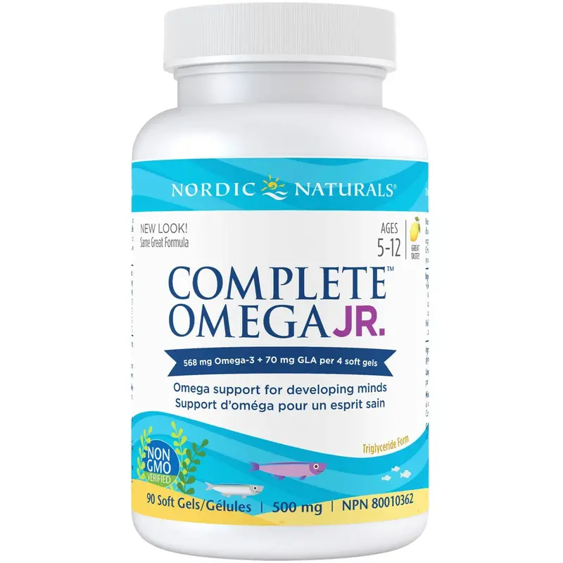 Nordic Naturals Complete Omega Junior Softgels – 90 Count 1