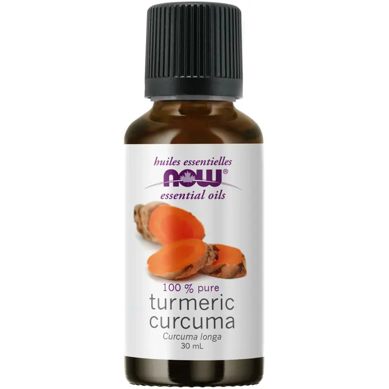 Now 100% Pure Turmeric Essential Oil – Earthy, Spicy Aroma (30Ml Therapeutic Grade) 1