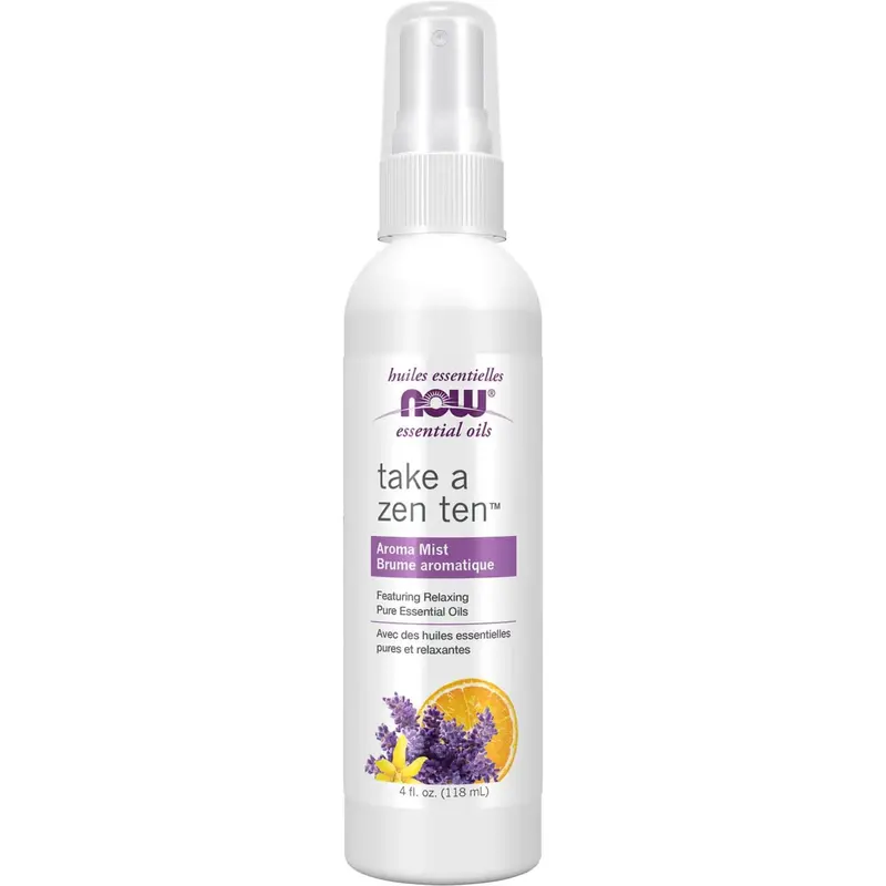 Now Aroma Mist Take A Zen Ten Essential Oil Blend – 118Ml Diffuser Spray 1