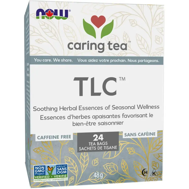 Now Caring Tea Tlc – Seasonal Wellness Herbal Blend (24 Tea Bags) 1
