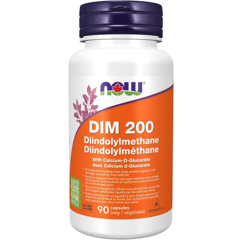 Now Dim With Calcium Glucarate – 200Mg, 90 Capsules 1