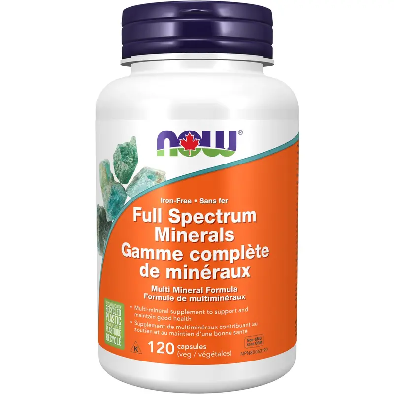 Now Full Spectrum Mineral Complex – Essential Trace Minerals, 120 Capsules 1