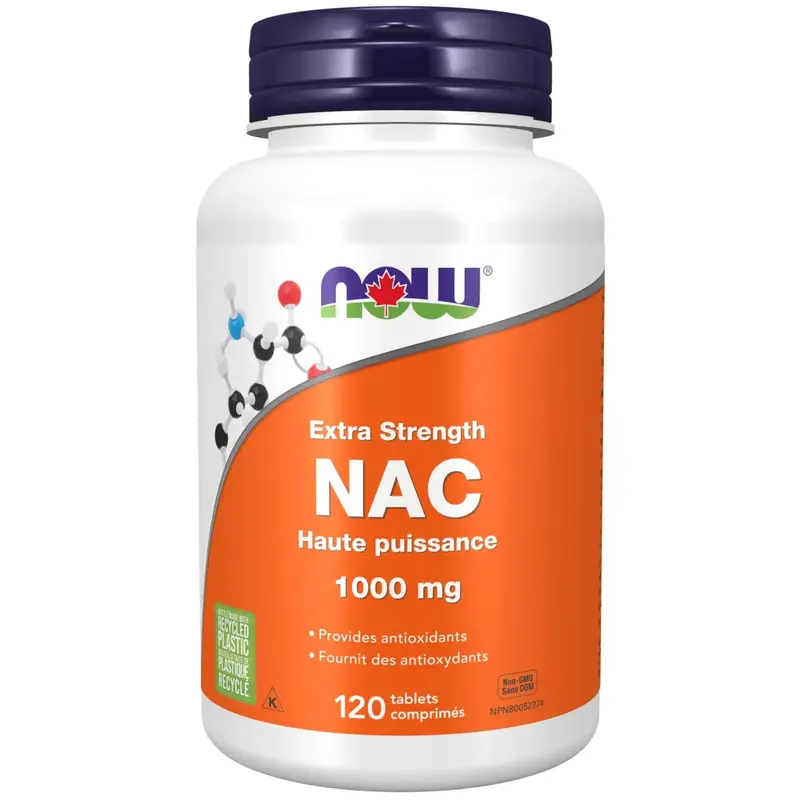 Now N-Acetyl Cysteine (Nac) 1000 Mg – 120 Tablets 1