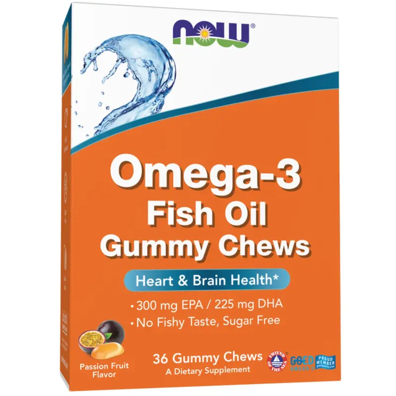 Now Omega-3 Fish Oil Gummies – 36 Count 1